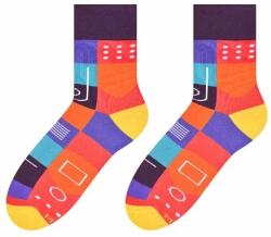 MORE Sosete dama, model Squares - More S078128 multicolor (Culoare: Multicolor, Marime: 35-38) (NX-21879)