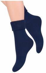 Steven Sosete flausate de dama S110-05 bleumarin (Culoare: Granat, Marime: 35-37) (25350)