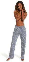 Cornette Pantaloni pijama dama, 100% bumbac, Cornette W690-07 (Culoare: Gri, Marime: L) (22585)