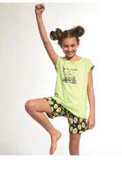 Cornette Pijama fete 9-14 ani, colectia mama-fiica, Cornette G788-077 Avocado (Culoare: Verde, Marime: 134-140) (26824)