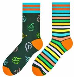 MORE Sosete barbati, model asimetric Good Luck - More S079215 verde (Culoare: Verde, Marime: 43-46) (NX-22143)