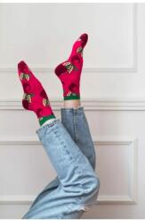 Steven Sosete dama bumbac, roz cu sfecla rosie Steven S159-037 (Culoare: Roz, Marime: 38-40) (26471)