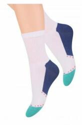 Steven Sosete sport cu model S026-115 (Culoare: Alb, Marime: 35-37) (21215)