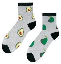 Steven Sosete dama cu model asimetric de avocado - Steven S159-002V gri (Culoare: Gri, Marime: 35-37) (23114)