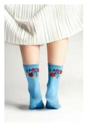 Steven Sosete dama cu model folk - Steven S118K030 blue (Culoare: Albastru, Marime: 35-37) (26276)