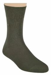 Steven Sosete bumbac barbati, sosete cu logo pentru pantofi - Steven S056-003 oliv (Culoare: Verde, Marime: 45-47) (9991)