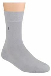 Steven Sosete barbati, flausate pe talpa, culoare gri - Steven S003-GRI (Culoare: Gri, Marime: 45-47) (10136)