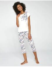 Cornette Pijama dama, 100% bumbac, marimi pana la - Cornette 5XL (Culoare: Alb, Marime: 3XL) (NX-6476)