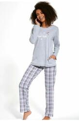 Cornette Pijama dama, bumbac, Cornette W679-254 Good Night (Culoare: Gri, Marime: XL) (27263)