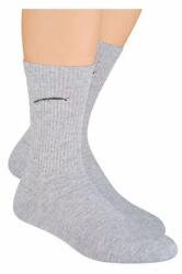 Steven Sosete sport barbati - Steven S057-219 gri melange (Culoare: Gri, Marime: 44-46) (18103)