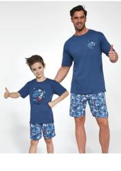 Cornette Pijama barbati, colectia tata-fiu, Cornette M326-104 (Culoare: Jeans, Marime: M) (28054)