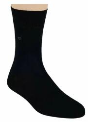 Steven Sosete bumbac barbati, sosete cu logo pentru pantofi - Steven S056-008 negru (Culoare: Negru, Marime: 42-44) (10172)