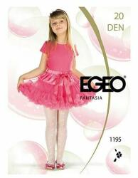EGEO Ciorapi fetite model 1195, 20 den (Culoare: Alb, Marime: XS) (20336)