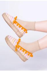 Steven Sosete dama, sosete ocazie cu lurex auriu - Steven S158-06 (Culoare: Alb, Marime: 35-37) (23563)