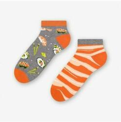 MORE Sosete scurte barbati, model asimetric Sushi Low - Happy socks - More S035-013 gri (Culoare: Gri, Marime: 39-42) (NX-20254)