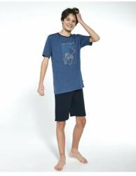Cornette Pijama adolescenti bumbac pentru baieti, Cornette B519-036 (Culoare: Jeans, Marime: M/176) (28636)
