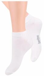 Steven Sosete scurte unisex, bambus - Steven S094-ALB (Culoare: Alb, Marime: 35-37) (10696)
