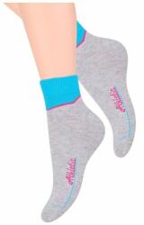 Steven Sosete sport cu model S026-101 (Culoare: Gri, Marime: 35-37) (18629)