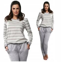 Cornette Pijama dama, 100% bumbac, Cornette W634-172 (Culoare: Gri, Marime: XL) (27238)