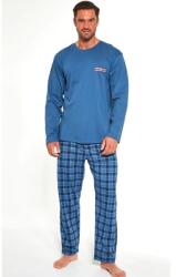 Cornette Pijama barbati, 100% bumbac, Cornette M124-179 Mountain (Culoare: Albastru, Marime: 2XL) (29437)