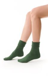 Steven Sosete flausate de dama S110-10 verde (Culoare: Verde, Marime: 35-37) (30588)