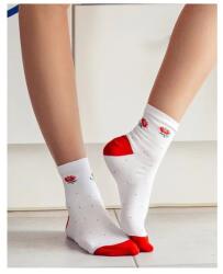 Steven Sosete dama cu model folk - Steven S118K006 alb (Culoare: Alb, Marime: 35-37) (21276)