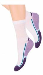 Steven Sosete sport cu model S026-093 (Culoare: Alb, Marime: 35-37) (18148)