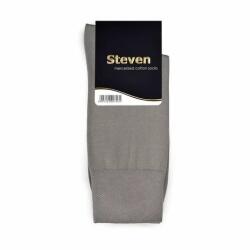 Steven Sosete barbati business, bumbac mercerizat, culoare gri deschis - Steven S087-GRID (Culoare: Gri, Marime: 44-46) (10853)