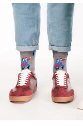 Steven Sosete barbati, colectia folk - Steven S118M014 gri melange (Culoare: Gri, Marime: 39-42) (26243)