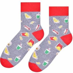 Steven Sosete barbati, model Fast Food - Steven S060-224 gri (Culoare: Gri, Marime: 38-40)