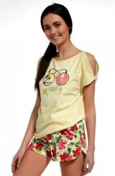 Cornette Pijama pentru fete adolescente 100% bumbac, Cornette G278-32 (Culoare: Galben, Marime: S/164) (27884)
