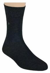 Steven Sosete bumbac barbati, sosete cu logo pentru pantofi - Steven S056-027 gri melange (Culoare: Grafit, Marime: 45-47) (10200)