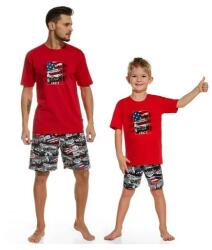 Cornette Pijama barbati, colectia tata-fiu, Cornette M326-047 (Culoare: Rosu, Marime: S) (21354)