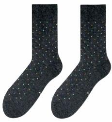 MORE Sosete barbati, model Colorful dots - More S051B068 gri (Culoare: Gri, Marime: 39-42) (NX-20881)