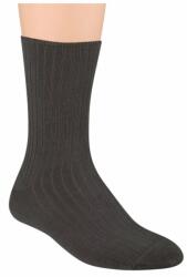 Steven Sosete barbati, fara compresie, bambus, culoare grafit - Steven S165-03 (Culoare: Grafit, Marime: 44-46) (24800)
