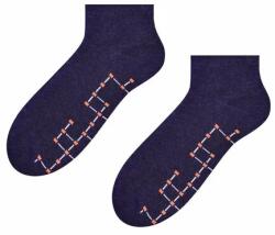 Steven Sosete sport, scurte pentru barbati - Steven S054-203 grafit melange (Culoare: Grafit, Marime: 41-43) (26183)