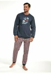 Cornette Pijama barbati, 100% bumbac, Cornette M115-133 (Culoare: Granat, Marime: M) (25775)
