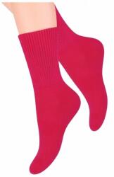 Steven Sosete dama - sosete flausate pe talpa - Steven S127-06 roz fucsia (Culoare: Roz, Marime: 38-40)