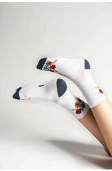 Steven Sosete dama cu model folk - Steven - S118K029 alb (Culoare: Alb, Marime: 35-37) (26275)