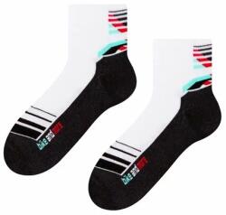 Steven Sosete unisex pentru ciclism - Steven S040-018E alb-grafit (Culoare: Alb, Marime: 35-37) (24066)
