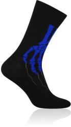 MORE Sosete barbati, model Skeleton - More S079076 negru detaliu albastru (Culoare: Negru, Marime: 39-42) (NX-21985)