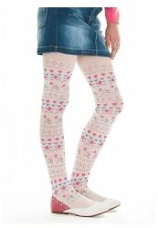Marilyn Ciorapi cu model pentru fetite 2-12 ani - Marilyn Pretty C84, 40 DEN (Culoare: Roz, Marime: 1/2) (9753)
