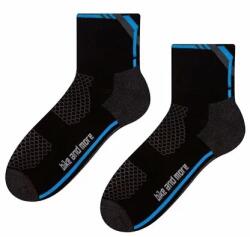 Steven Sosete unisex pentru ciclism - Steven S040-017E negru-grafit melange (Culoare: Negru, Marime: 44-46) (24089)
