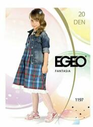 EGEO Ciorapi fetite model 1197, 20 den (Culoare: Alb, Marime: XS) (20339)