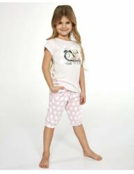 Cornette Pijama fete 9-14 ani, 100% bumbac, Cornette G571-089 Time to sleep (Culoare: Roz, Marime: 158-164) (NX-4623)
