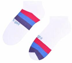 Steven Sosete scurte dama cu model asimetric - Steven S052-124 alb (Culoare: Alb, Marime: 35-37) (26392)