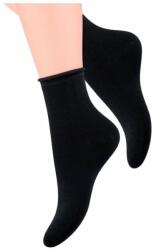 Steven Sosete subtiri dama, bambus, culoare negru - Steven S125-01 (Culoare: Negru, Marime: 38-40) (18296)