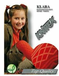 Knittex Ciorapi colorati cu model pentru fetite, 80den - Knittex Klara (Culoare: Jeans, Marime: 92-98) (15036)