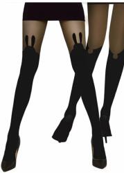 Knittex Ciorapi cu model Bunny - Knittex (Culoare: Negru, Marime: 4) (NX-11523)