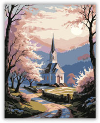  Húsvéti Hajnal a Kápolnánál - számfestő készlet